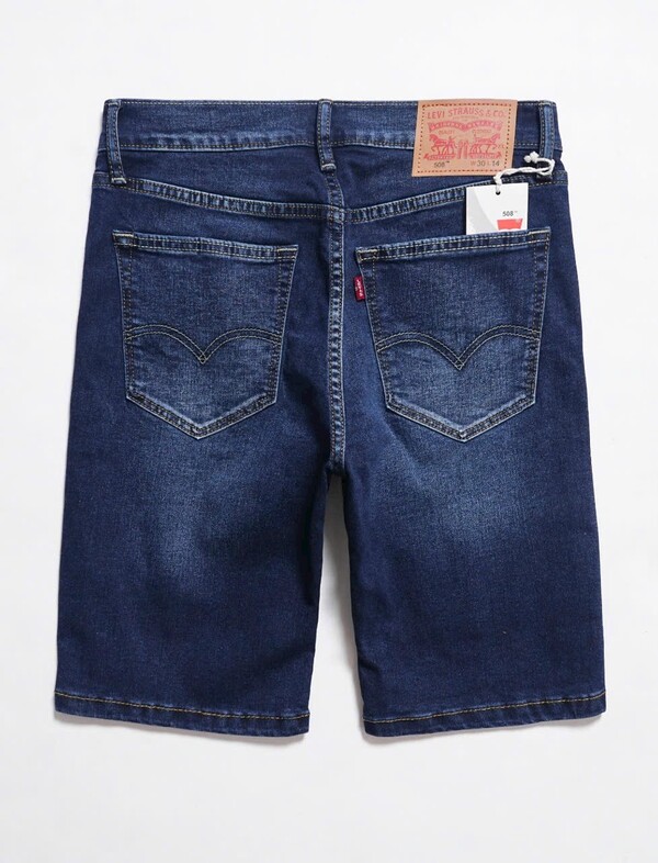 Xưởng may sỉ quần short jean Levi's 508 xanh đậm là địa chỉ tin cậy cho các đại lý và cửa hàng thời trang
