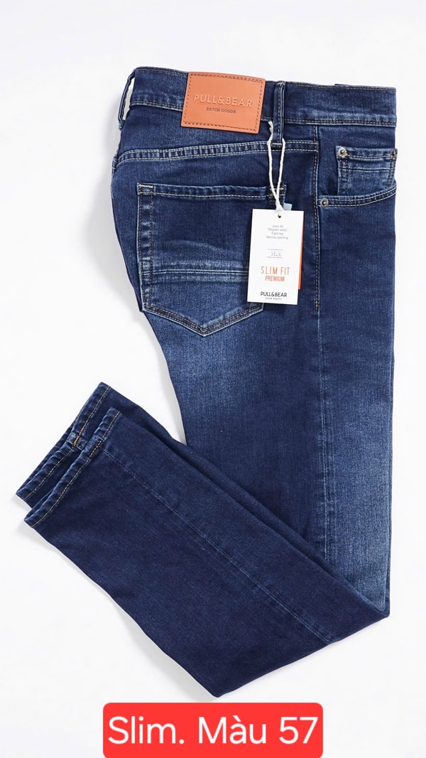 Chuyên sỉ quần jean Pull Bear xanh đậm là sự lựa chọn không thể bỏ qua.