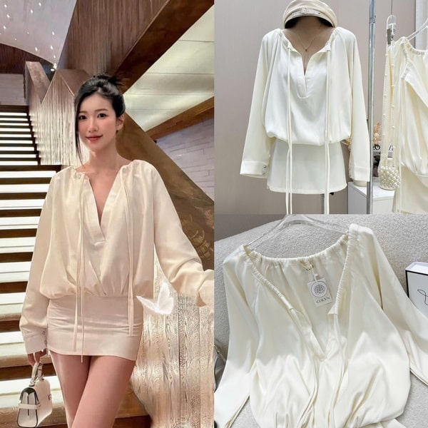 Đầm Colyn Trắng Thanh Lịch và quyến rũ, phù hợp với nhiều dịp khác nhau
