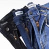 Chuyên sỉ quần jean Pull bear xanh đậm - Ảnh 4