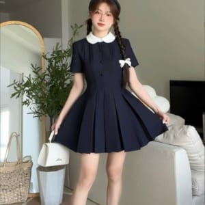 Đầm Colyn Basic Màu Xanh Đen