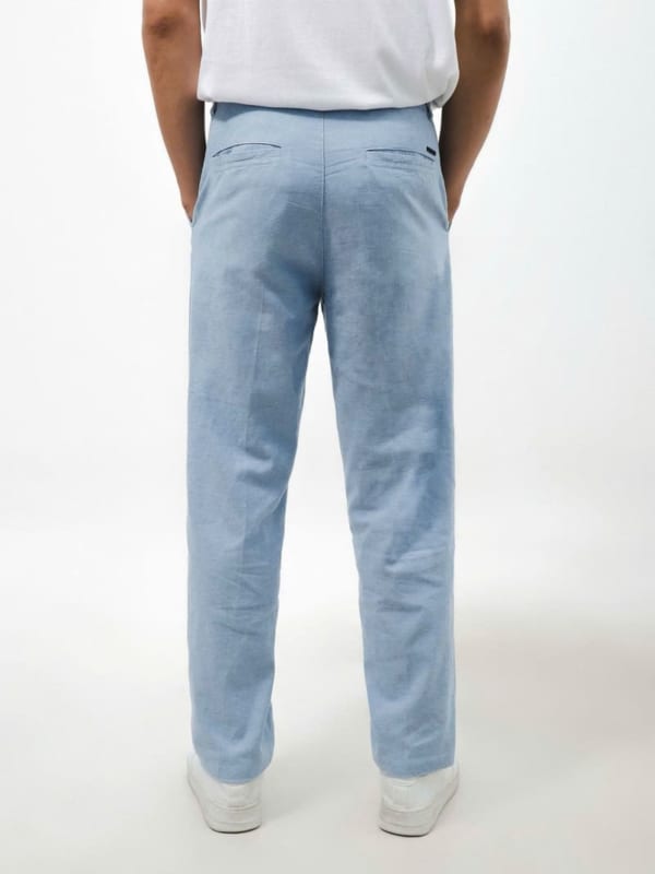 Quần dài linen underness - Ảnh 9