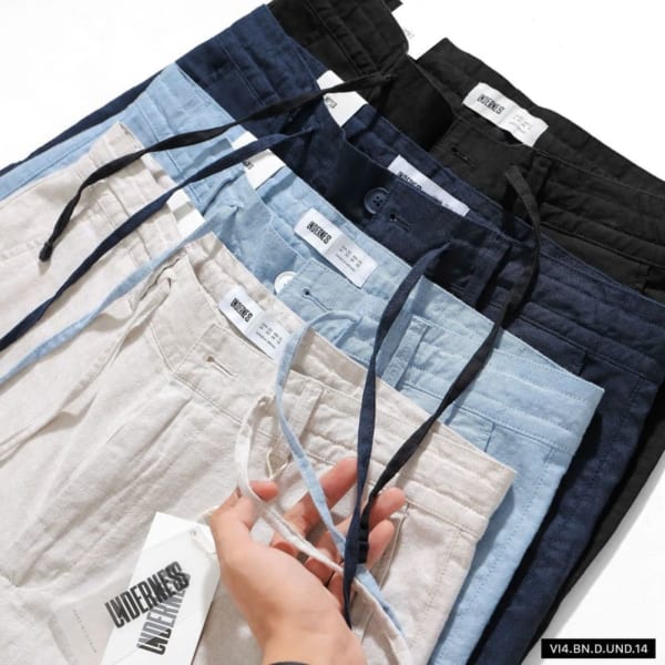 Quần dài linen underness - Ảnh 6
