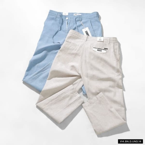 Quần dài linen underness - Ảnh 4