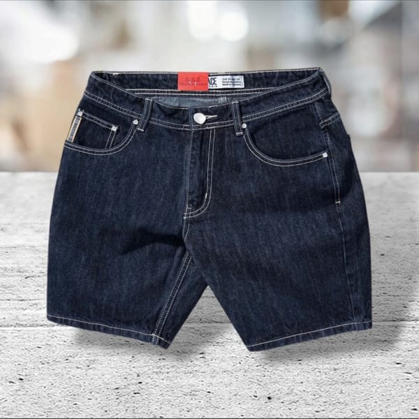 Quần short jean form ngắn ACE - Ảnh 3