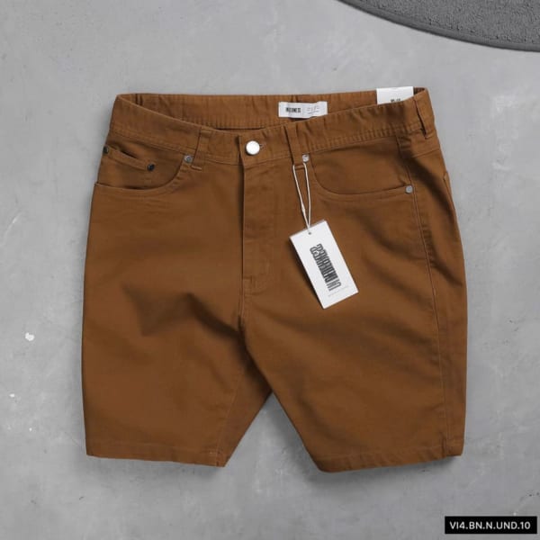Quần short kaki may kiểu jean underness - Ảnh 7