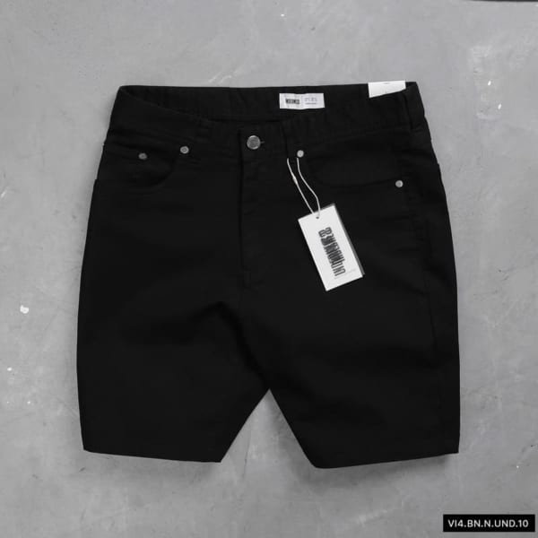 Quần short kaki may kiểu jean underness - Ảnh 5