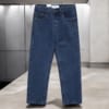 Quần jean baggy BTM không co giãn xanh đậm - Ảnh 2