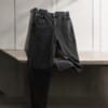 Quần jean Baggy BTM đen xám không co giãn - Ảnh 2