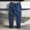 Quần jean baggy BTM không co giãn xanh đậm