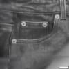 Quần jean Baggy BTM đen xám không co giãn - Ảnh 4