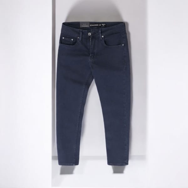 Quần jean Defoxx xanh đen 230644 - Hình ảnh 4