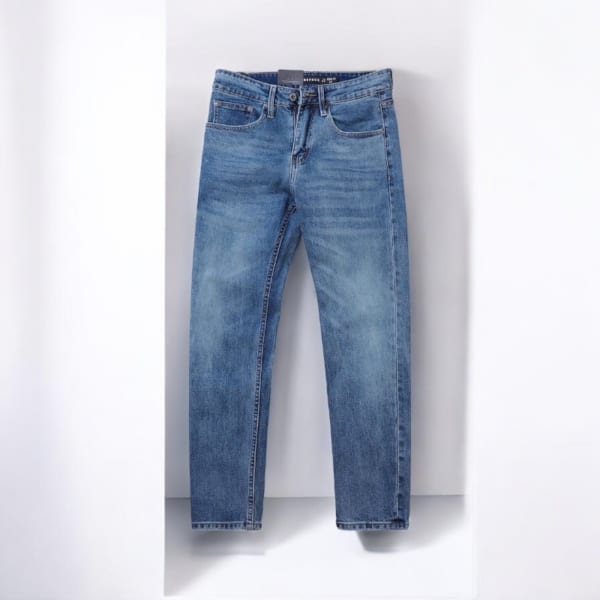 Quần jean defoxx xanh đá 240949 - Hình ảnh 3