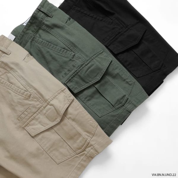 Quần short kaki túi hộp underness - Ảnh 6