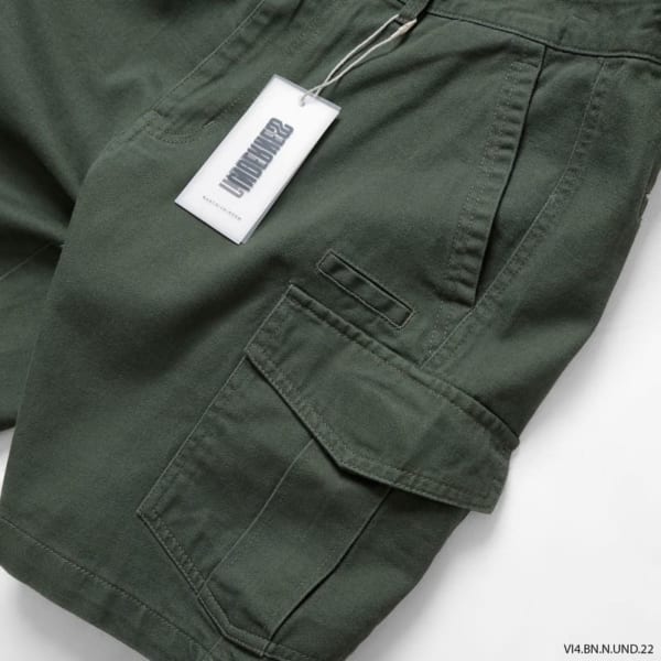 Quần short kaki túi hộp underness - Ảnh 5