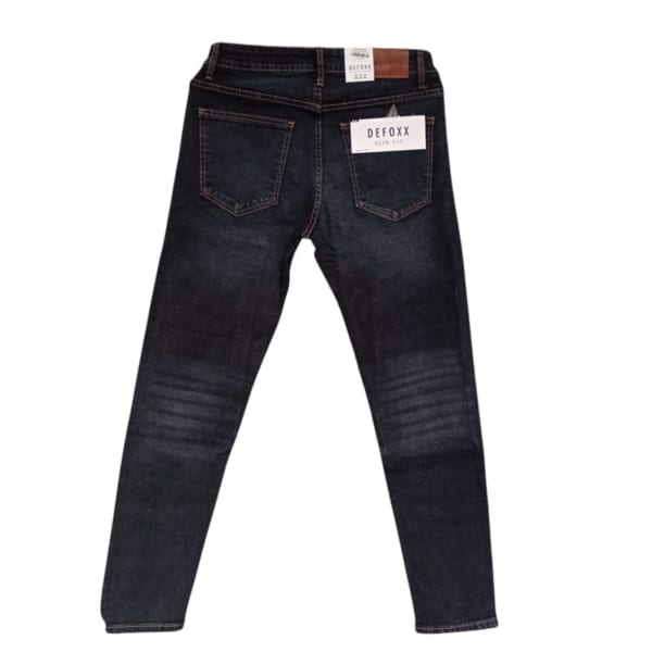 Quần jean defoxx xanh đá wash 231209 - Hình ảnh 3