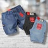 Quần short jean ace cotton không giãn