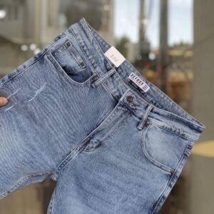Quần jean defoxx wash rách 250612 co giãn