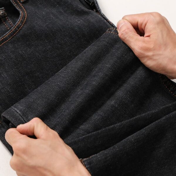 Quần jean Defoxx đen indigo 250809 - Ảnh 5